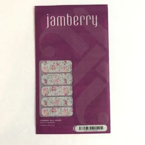Jamberry Nail Wraps Feminine Flair Floral Stripe